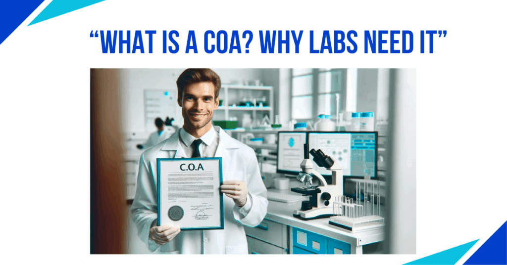 Certificate of Analysis is an important fundamental for scientists