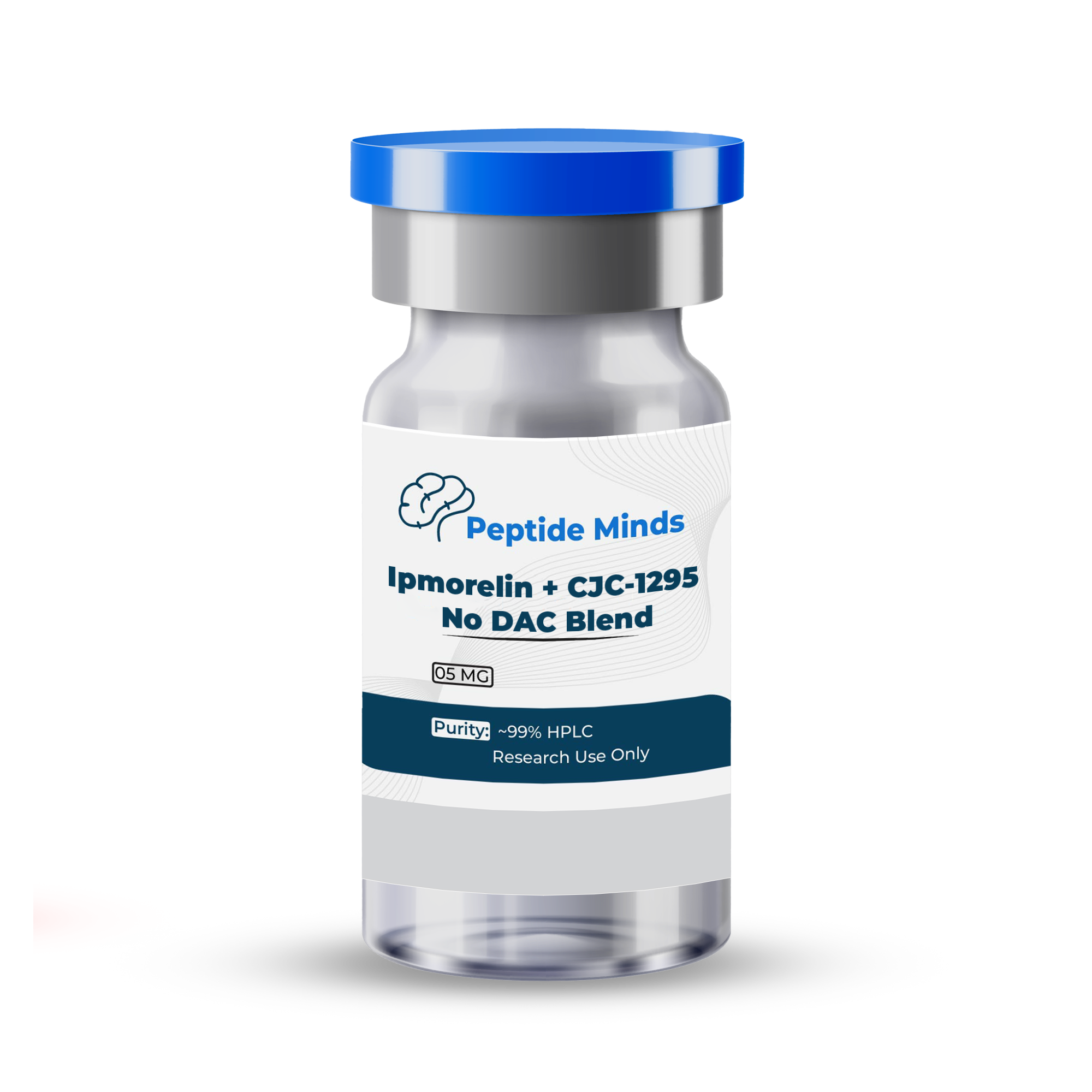 Ipamoreln + CJC-1295 No DAC Blend (5mg/5mg) Vial.png